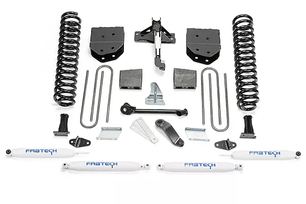 Fabtech K2210 Basic 4-inch Lift Kit with Performance Shocks