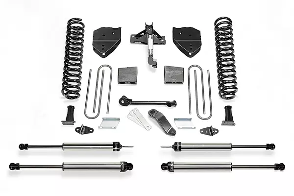 Fabtech K2217DL Basic Lift System w/Shocks 6 In. Lift Incl. Dirt Logic Shocks Basic Lift System w/Shocks