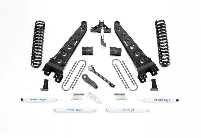 Fabtech K2218 Radius Arm Lift System 6 In. with Performance Shocks