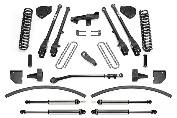 Fabtech K2266DL 4 Link Lift System 8 in. Lift with Dirt Logic 2.25 Shocks