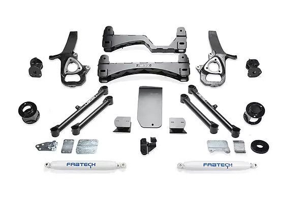 Fabtech K3086 Basic Lift System w/Shocks 6 In. Lift for RAM 1500 4WD (2019-2020)