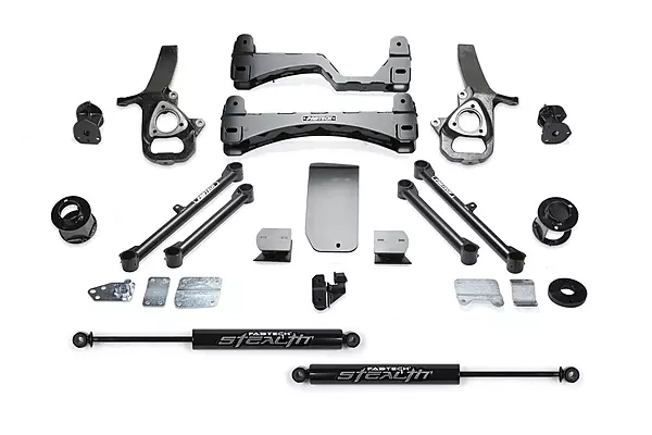 Fabtech K3086M Basic Lift System w/Shocks 6 in. Lift Basic Lift System w/Shocks