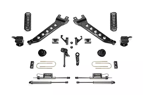 Fabtech K3147DL Radius Arm Lift System 7 in. Lift Incl. 2.25 DLSS Shocks Radius Arm Lift System