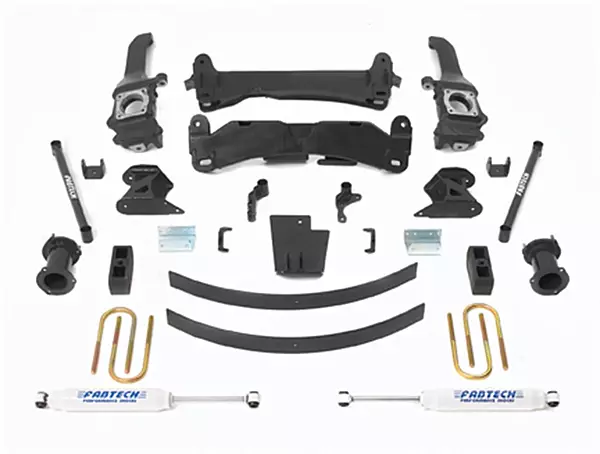 Fabtech K7019 Basic 6 in. Lift System with Performance Shocks
