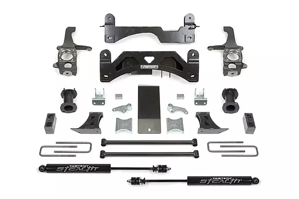 Fabtech K7054M Coil Spacer System 6 In. Lift Incl. Rear Stealth Shocks Coil Spacer System