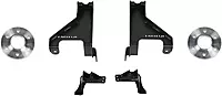 Fabtech AUX Shock Kit without Shocks; 2015-21 SPRINTER 3500 4WD K9013