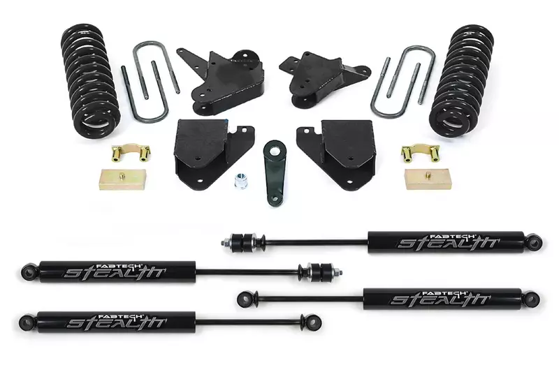 Fabtech 6 Basic Lift Kit Suspension 99-00 F25/350 2WD