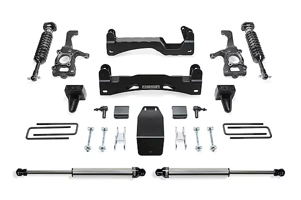 FABTECH Lift Kit Suspension 6-Perf System w/DLSS 2.5