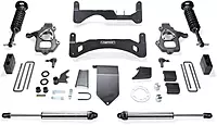 FABTECH Lift Kit Suspension 6 PERF SYS G2 with 2.5 & 2.2 Shocks