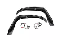 Fabtech FTS24212 Tube Front Fenders for 2018-2019 Jeep JL