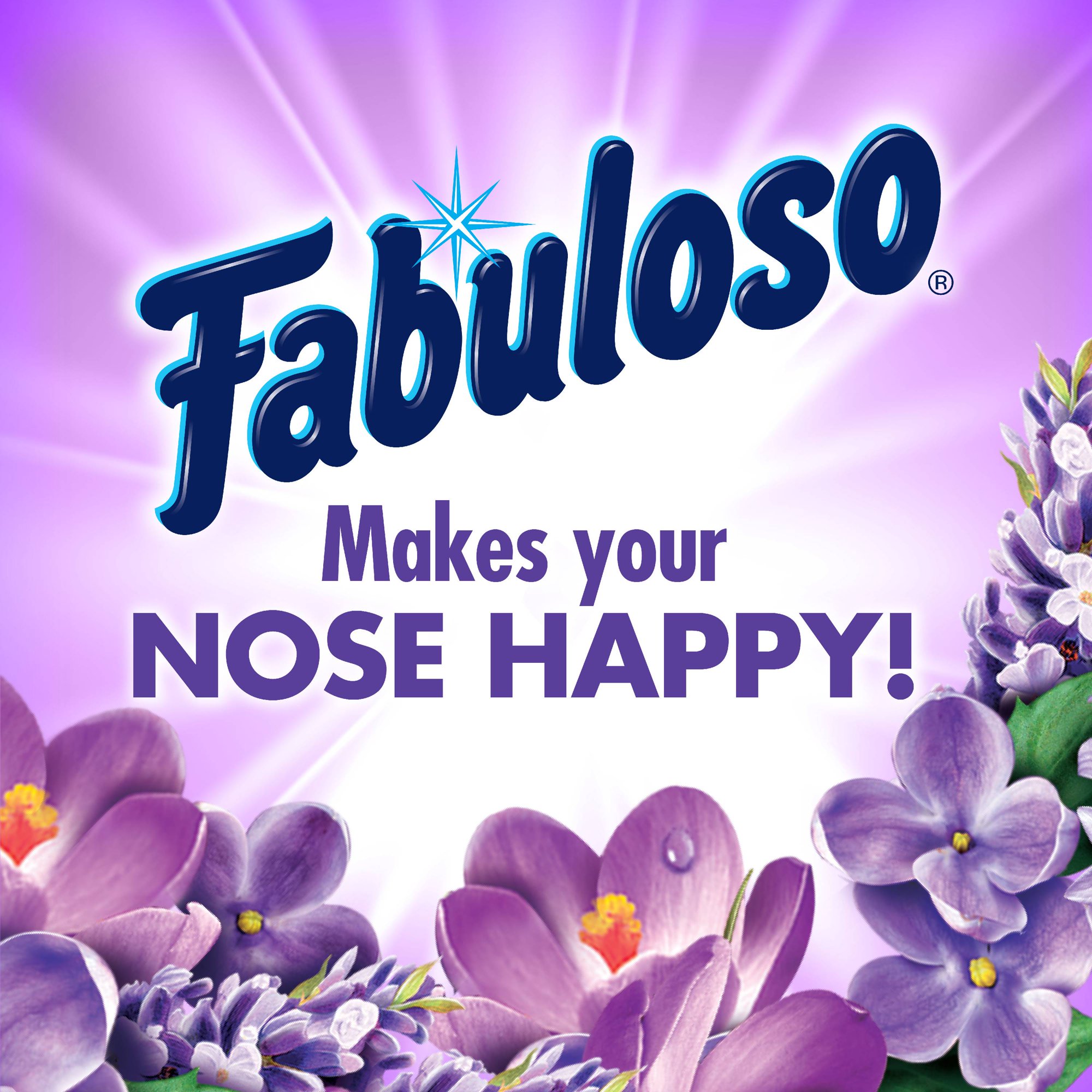 Fabuloso Multi-Use Cleaner, Lavender Scent, 169 oz. Bottle - 3/Case