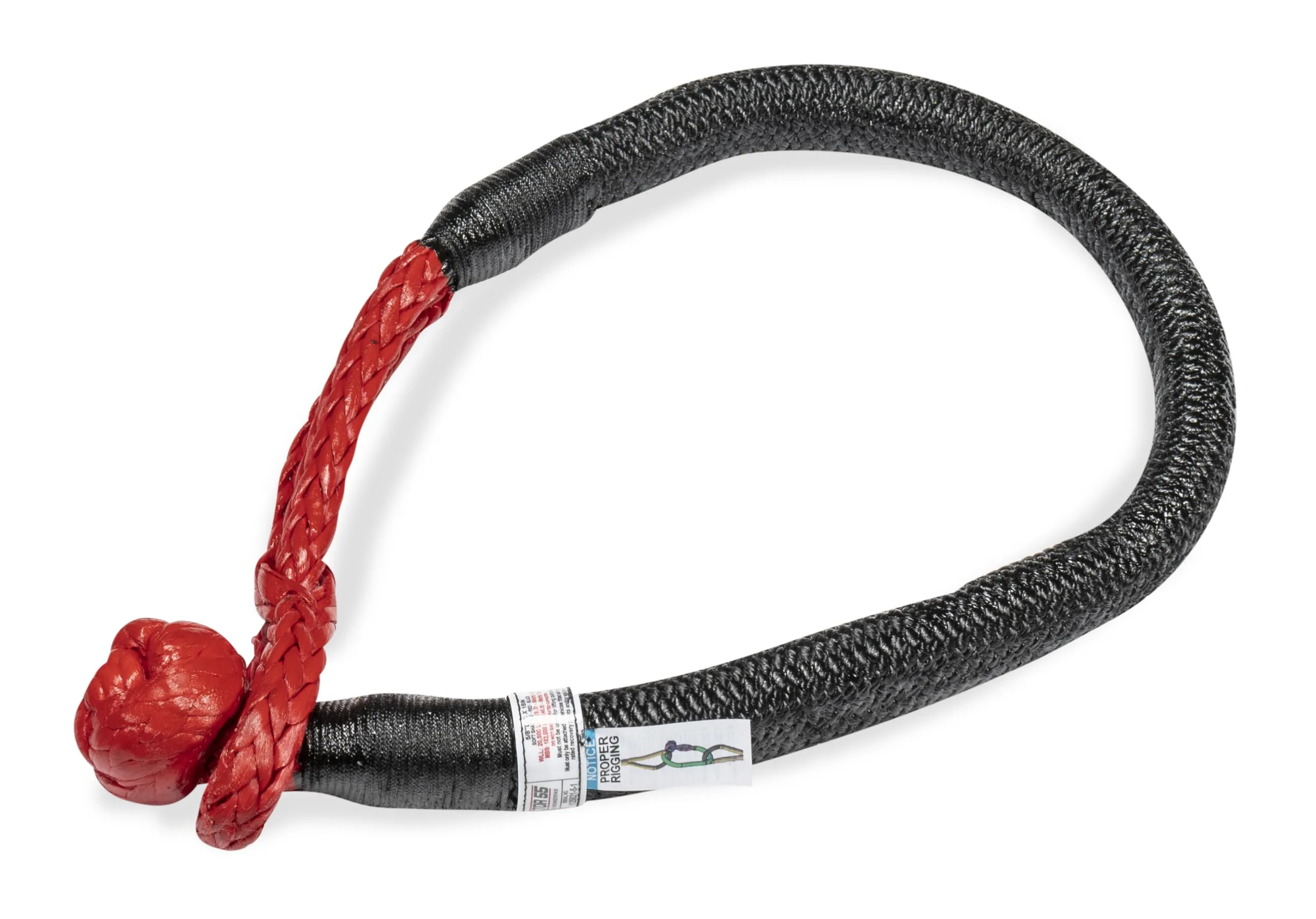 Factor 55 Extreme Duty 5/8" x 18" Soft Shackle, 102,500 lbs. Minimum Breaking Strength