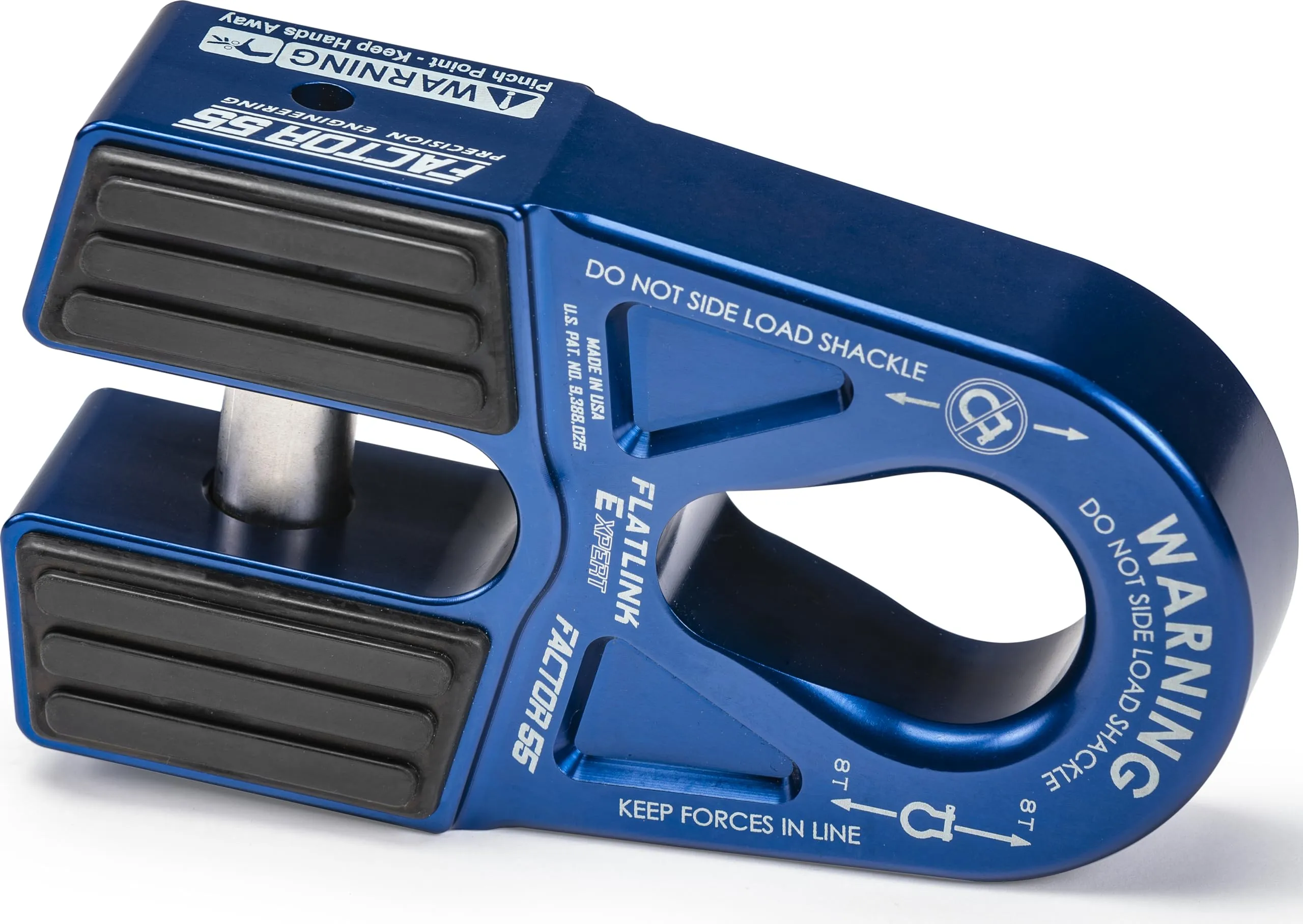 Factor 55 Flatlink E Closed Winch System - Blue