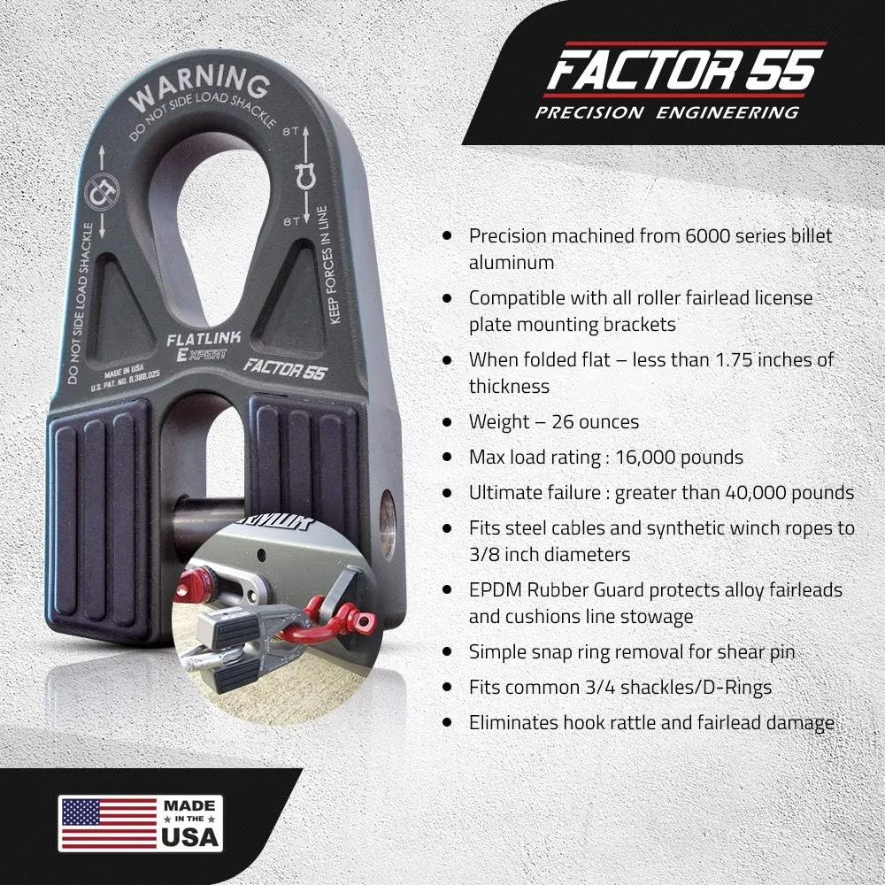 Factor 55 00080-06 Flatlink E (Expert) - Gray