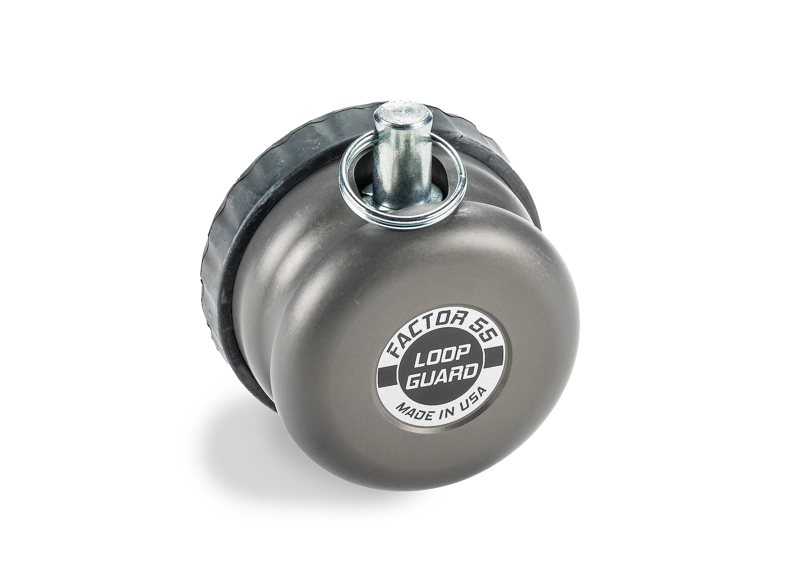 Factor 55 Loop Guard XXL (Industrial), Fits Steel Cable/Rope to 5/8 Diameter - Gray