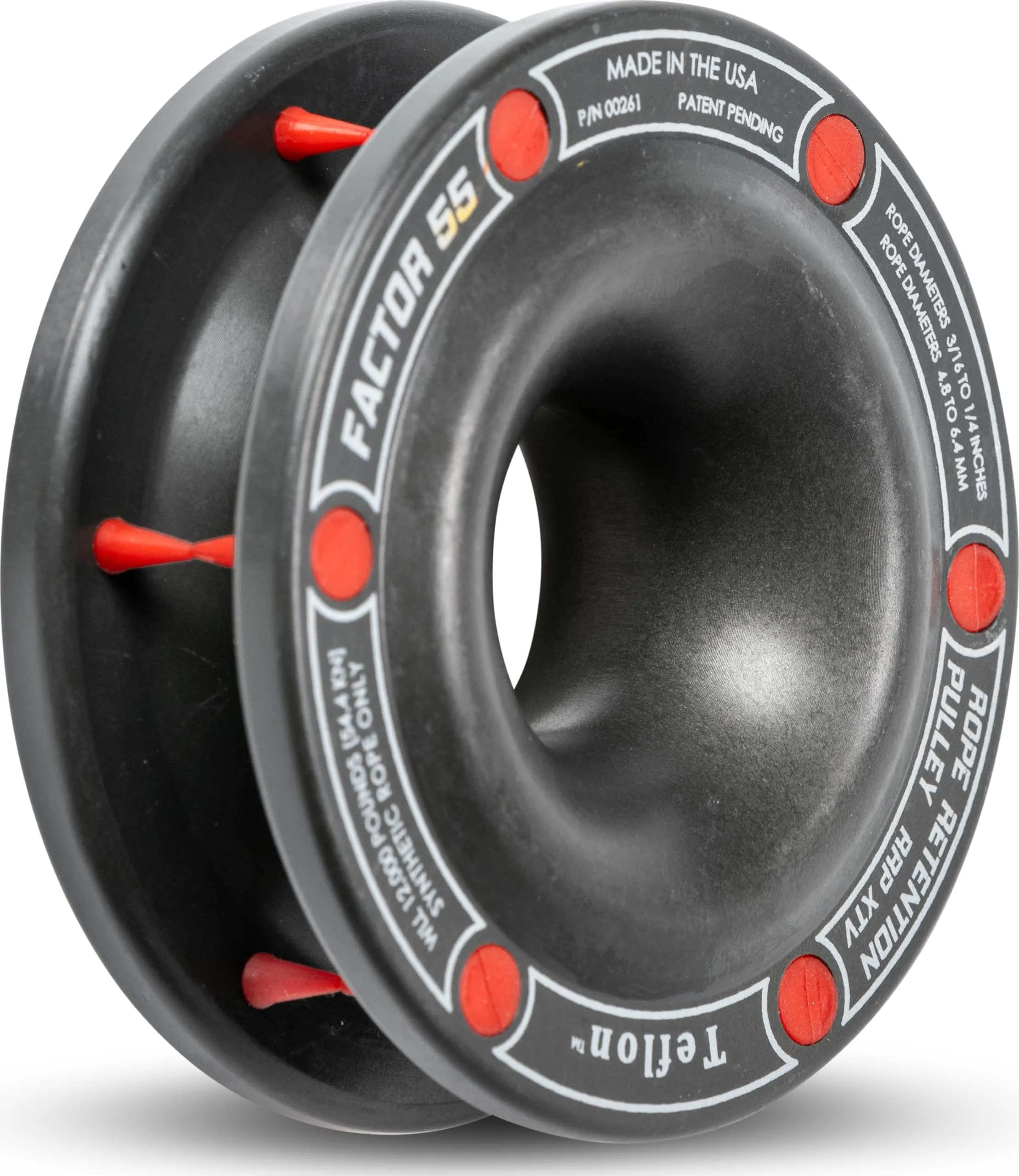 Factor 55 00261 Rope Retention Pulley XTV