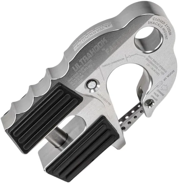 FACTOR 55 Ultrahook Winch Hook Closed System Shackle Mount