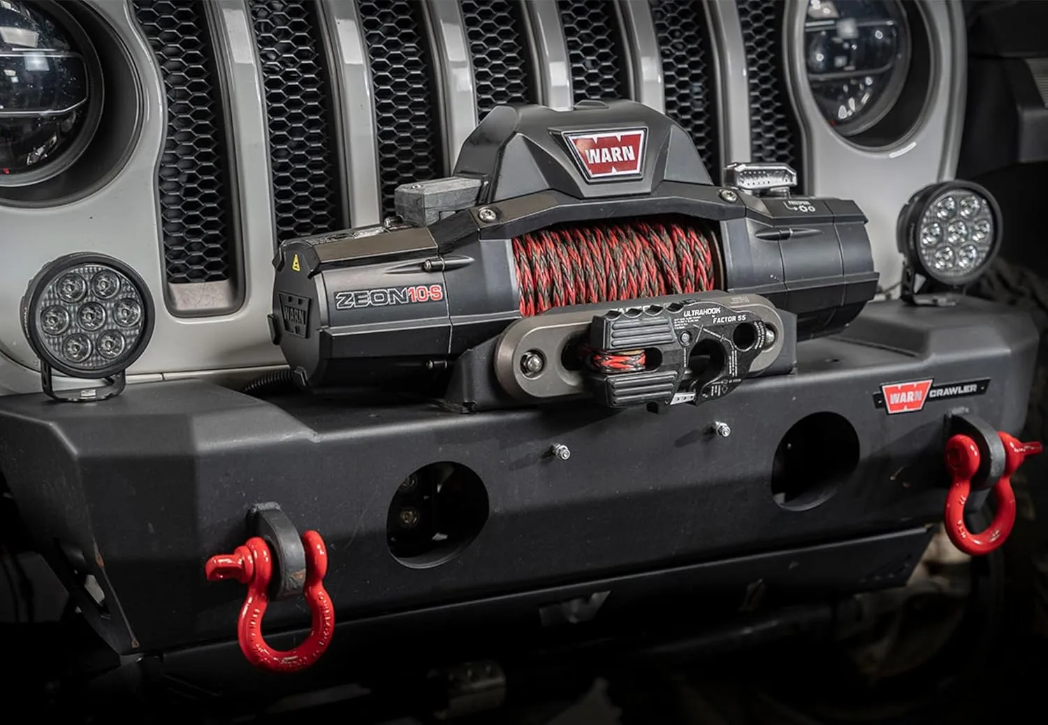 FACTOR 55 Ultrahook Winch Hook Closed System Shackle Mount