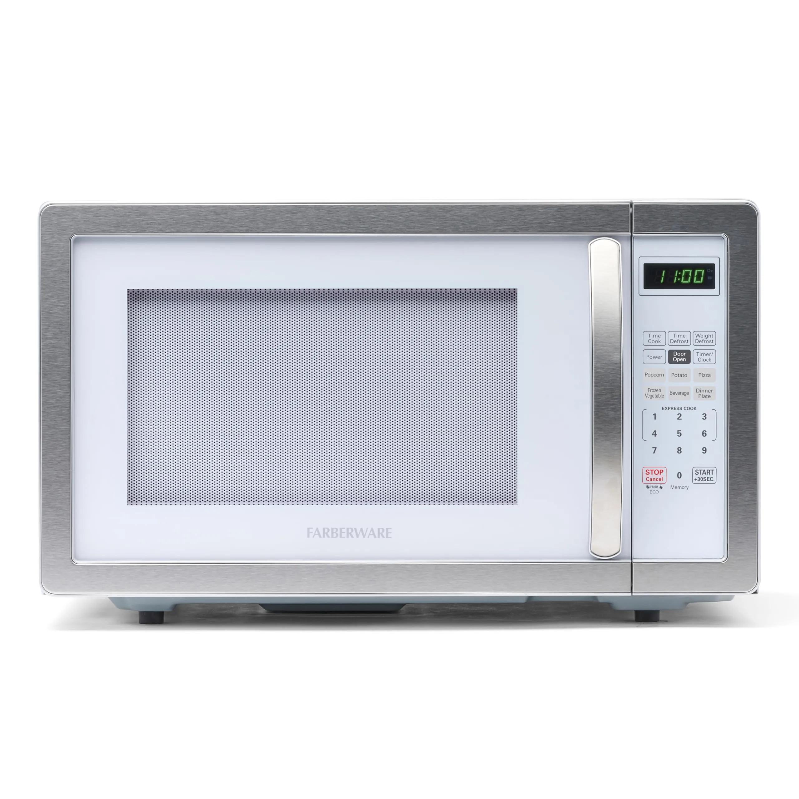 Farberware Countertop Microwave Oven 1000 Watts with LED Lighting & Child Lock