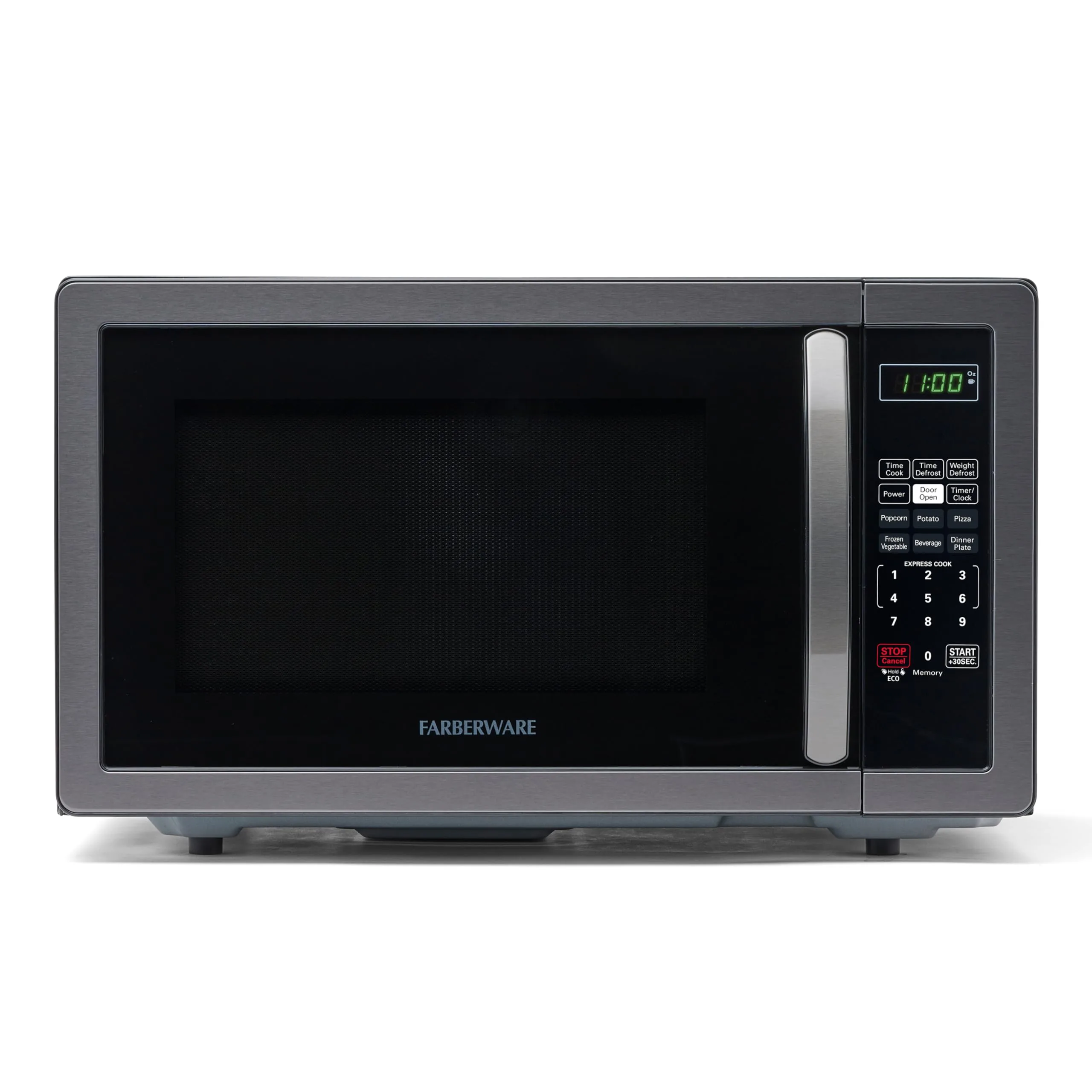Farberware Countertop Microwave Oven 1000 Watts with LED Lighting & Child Lock