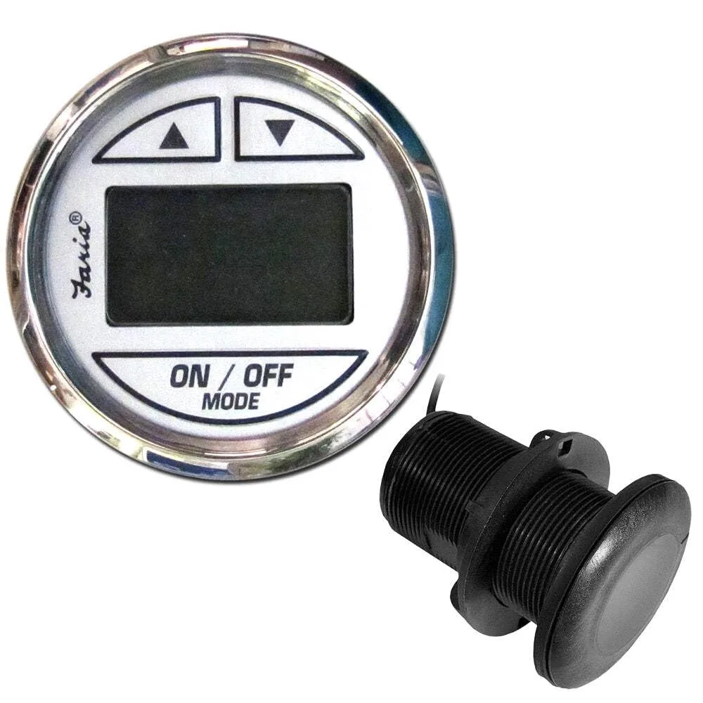 FARIA 2" Depth Sounder with Transducer