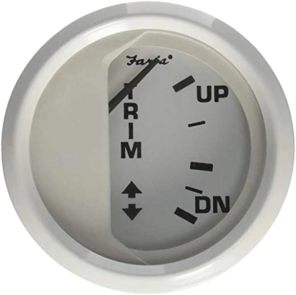 Faria Beede Instruments Faria Beede Faria 13122 Dress Trim Gauge (Mercury/Mariner/Mercruiser/Volvo DP/Yamaha 2001 and Newer)
