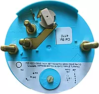 Faria 39040 Kronos Tachometer Gauge with Hourmeter 7000 RPM Gas Outboard - 4"