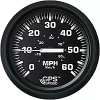 FARIA BEEDE 32816 Euro Speedometer GPS (60 MPH) Studded - 4, Black
