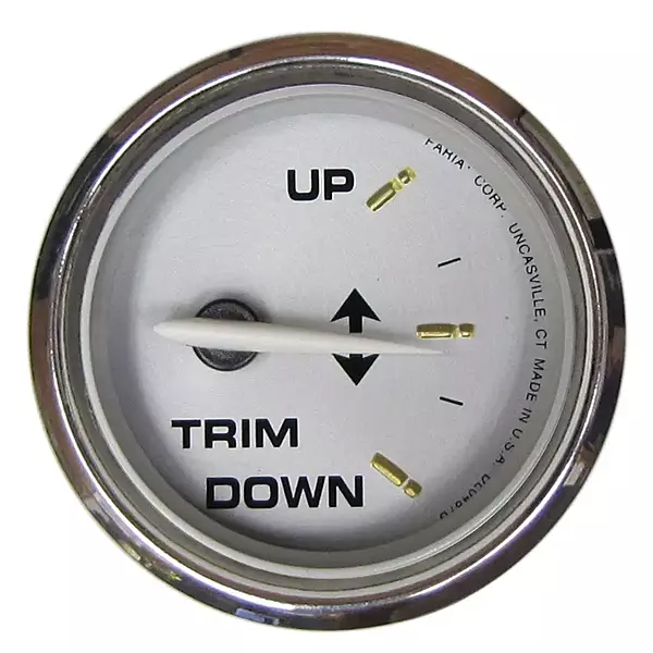 Faria Beede 19005 Kronos Trim Gauge (Mercury/Mariner/Mercruiser/Volvo DP/Yamaha 2001 and Newer) - 2'