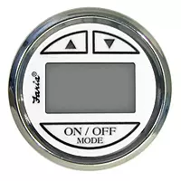 Faria Chesapeake White SS 2" Depth Sounder w/In-Hull Transducer