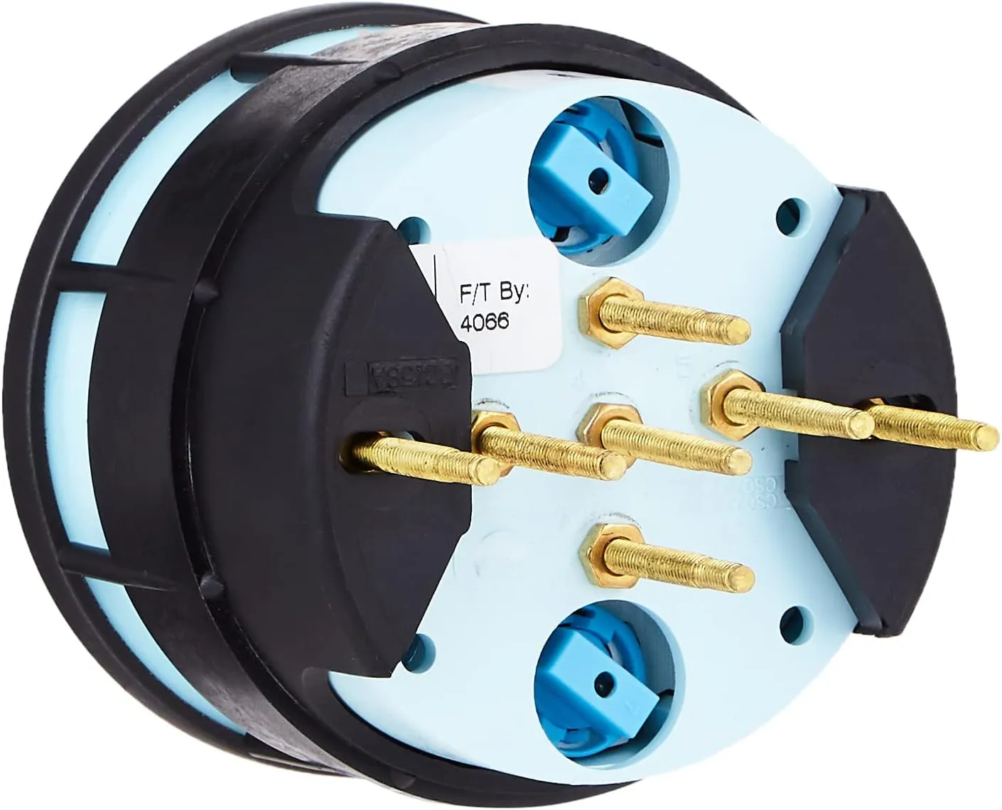 Faria - 3003.3415 32851 Euro Multifunction Fuel Level/Oil PSI (80 PSI)/Water Temp (100-250°F)/Voltmeter (10-16 VDC) - 4"