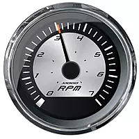 Faria Beede F22009 Platinum Tachometer (7000 RPM) - 4" (Gas Onboard, Outboard, I/O)