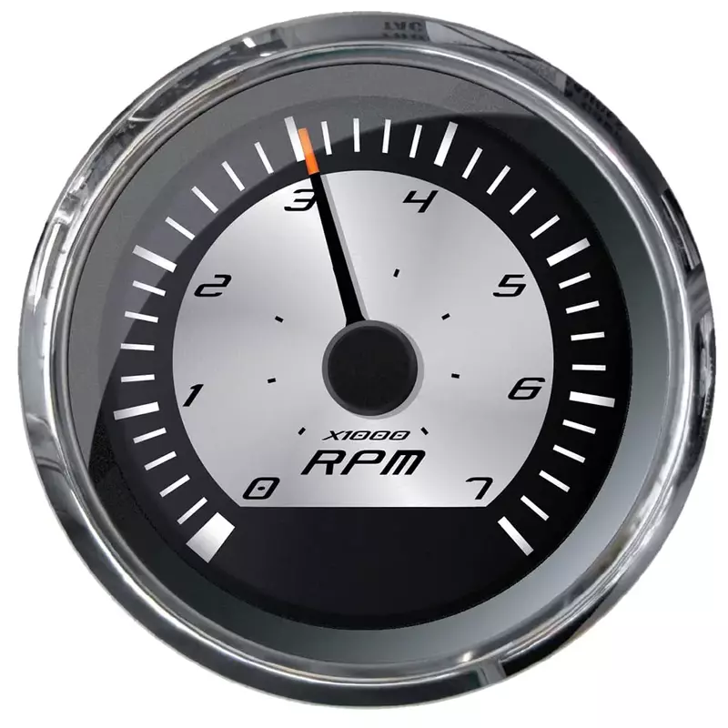 Faria Beede F22009 Platinum Tachometer (7000 RPM) - 4" (Gas Onboard, Outboard, I/O)