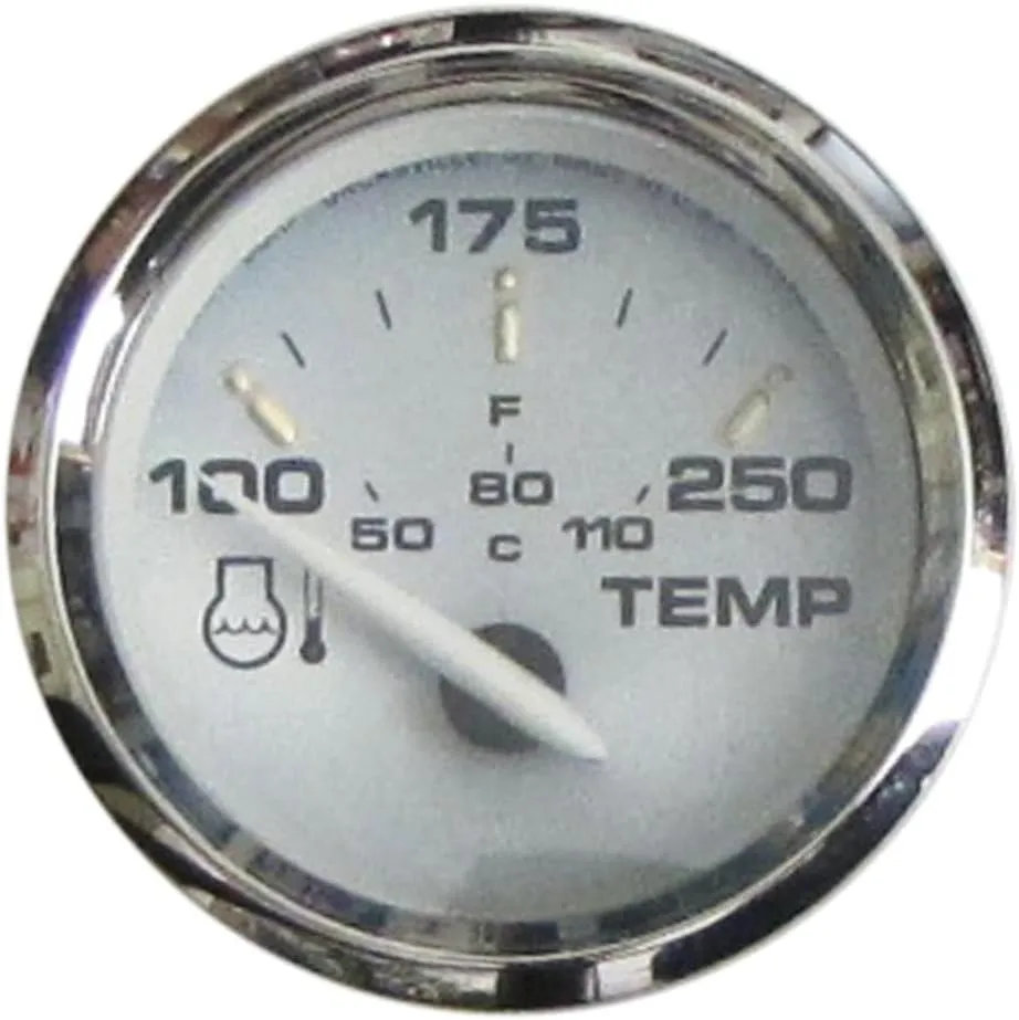 Faria 19003 Kronos Water Temperature Gauge (100-250°F) - 2"