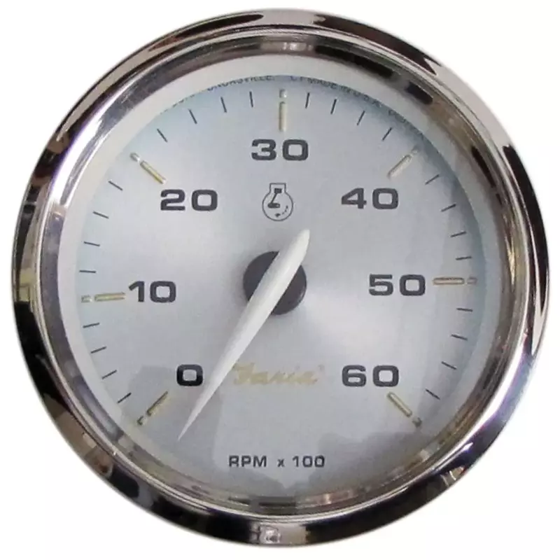 Faria Kronos 4" Tachometer - 6,000 RPM (Gas - Inboard & I/O)