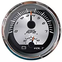 Faria Platinum 4" Multi-Function - Tachometer & Voltmeter