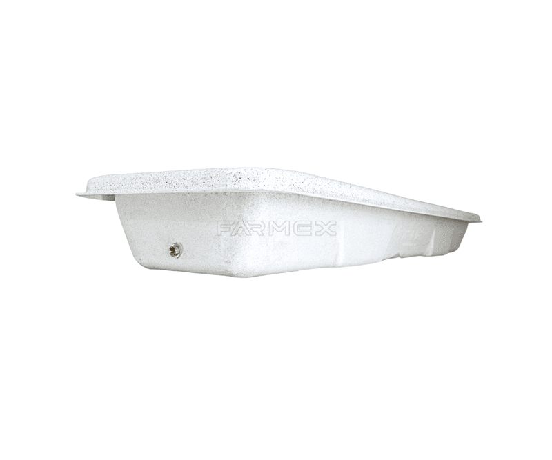 Farmex Feeder Trough 180 Liter White Solo