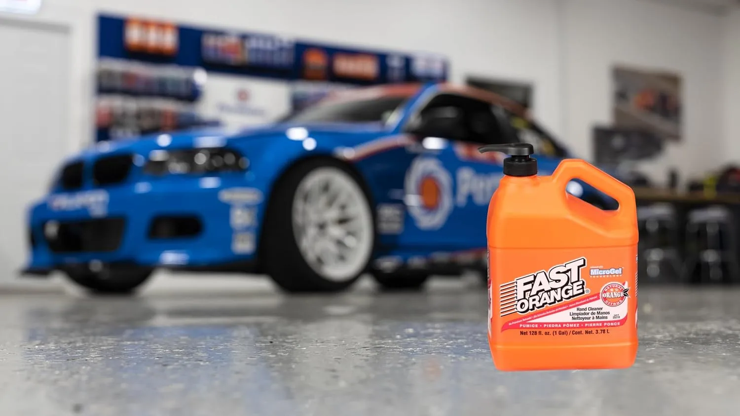 FAST ORANGE Heavy-Duty Waterless Hand Cleaner