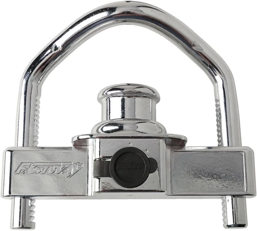 Fastway Fortress 86-00-5015 Maximum Security Universal Coupler Lock for 1 7/8 Inch, 2 Inch and 2 5/16 Inch Couplers