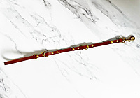 Adjustable Traffic Lead Dog Leash 1/2 inch English Bridal Full Grain Leather with Solid Brass Hardware
