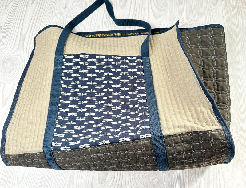 Handmade Quilted XXL Beach Bag