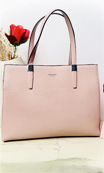 LIGHT PINK TOTE BAG