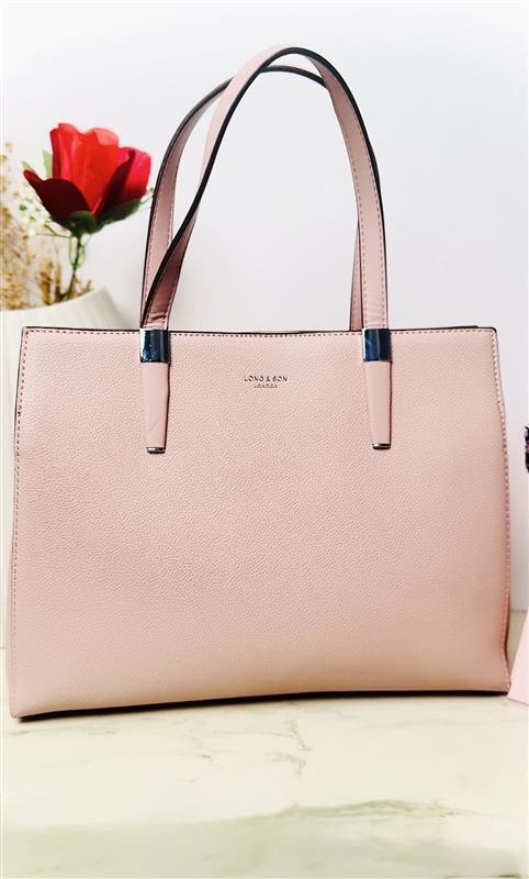 LIGHT PINK TOTE BAG