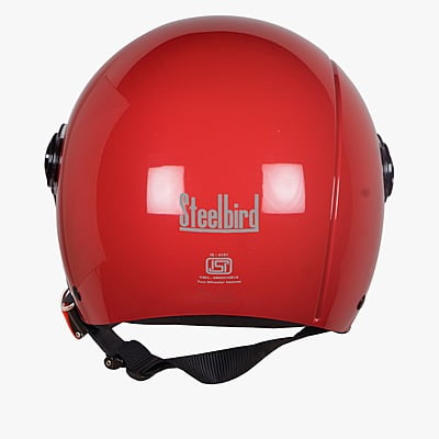 STEELBIRD SBH-16 REX GLOSSY RED C/V (M)