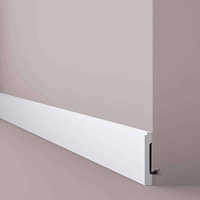 Plinta decorativa FD1, duropolimer, 100x15x2000 mm