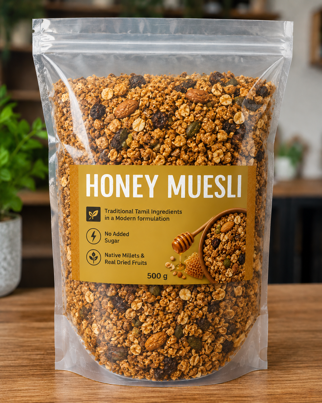 HONEY MUESLI 500 G