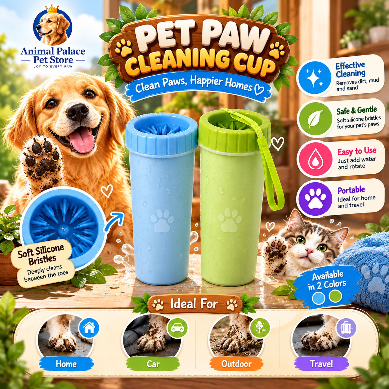 Paw Cleaning Cup