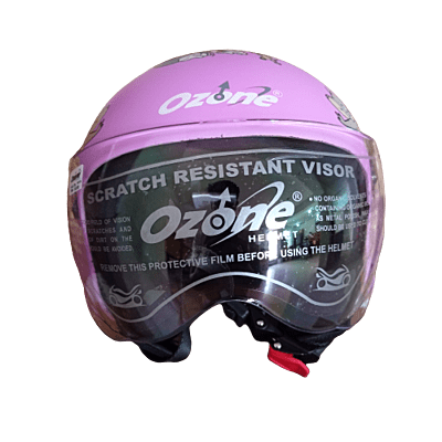 OZONE OPAL MATT PINK C/V (520 MM)-KIDS HELMET