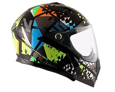 VEGA STORM ATOMIC DULL BLACK NEON YELLOW C/V (L)