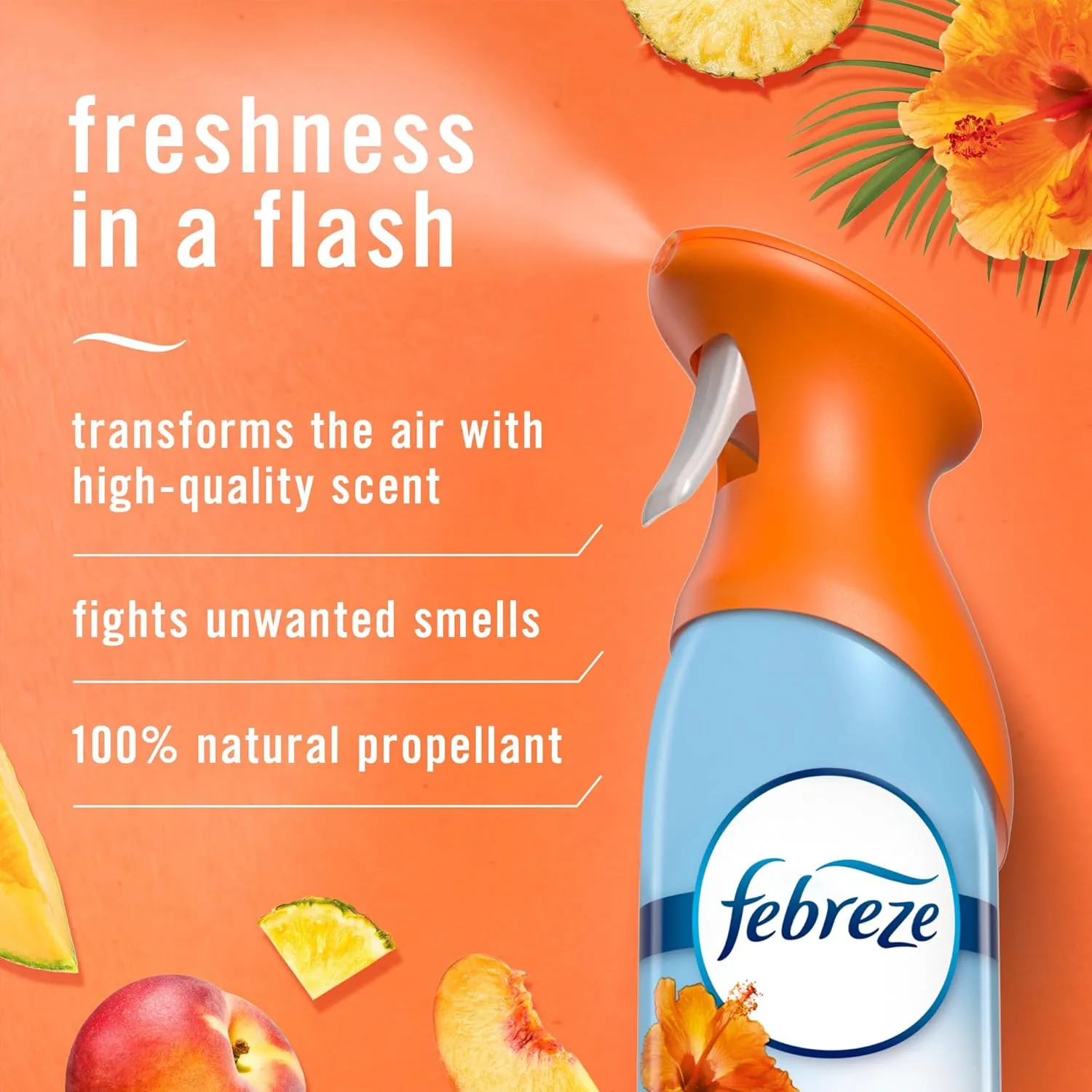 FEBREZE Air Freshener Spray, 8.8 fl oz Aerosol, OdorClear Technology